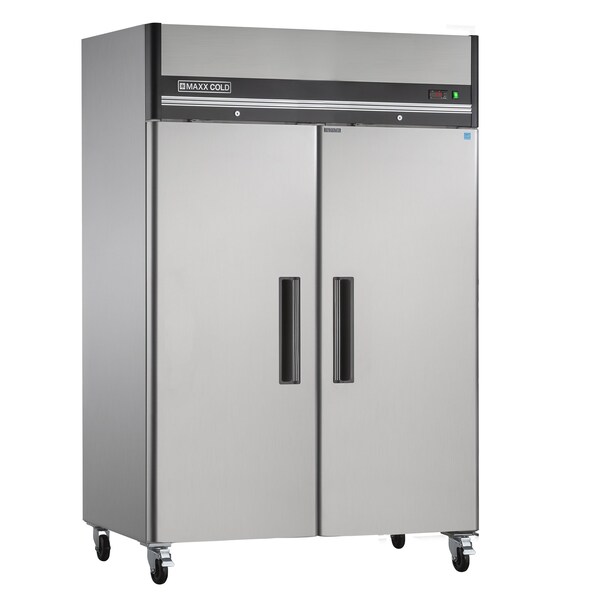 Maxx Cold Reach-in Refrigerator, Double Door, Top Mount 49 CUFT MXCR-49FD - main
